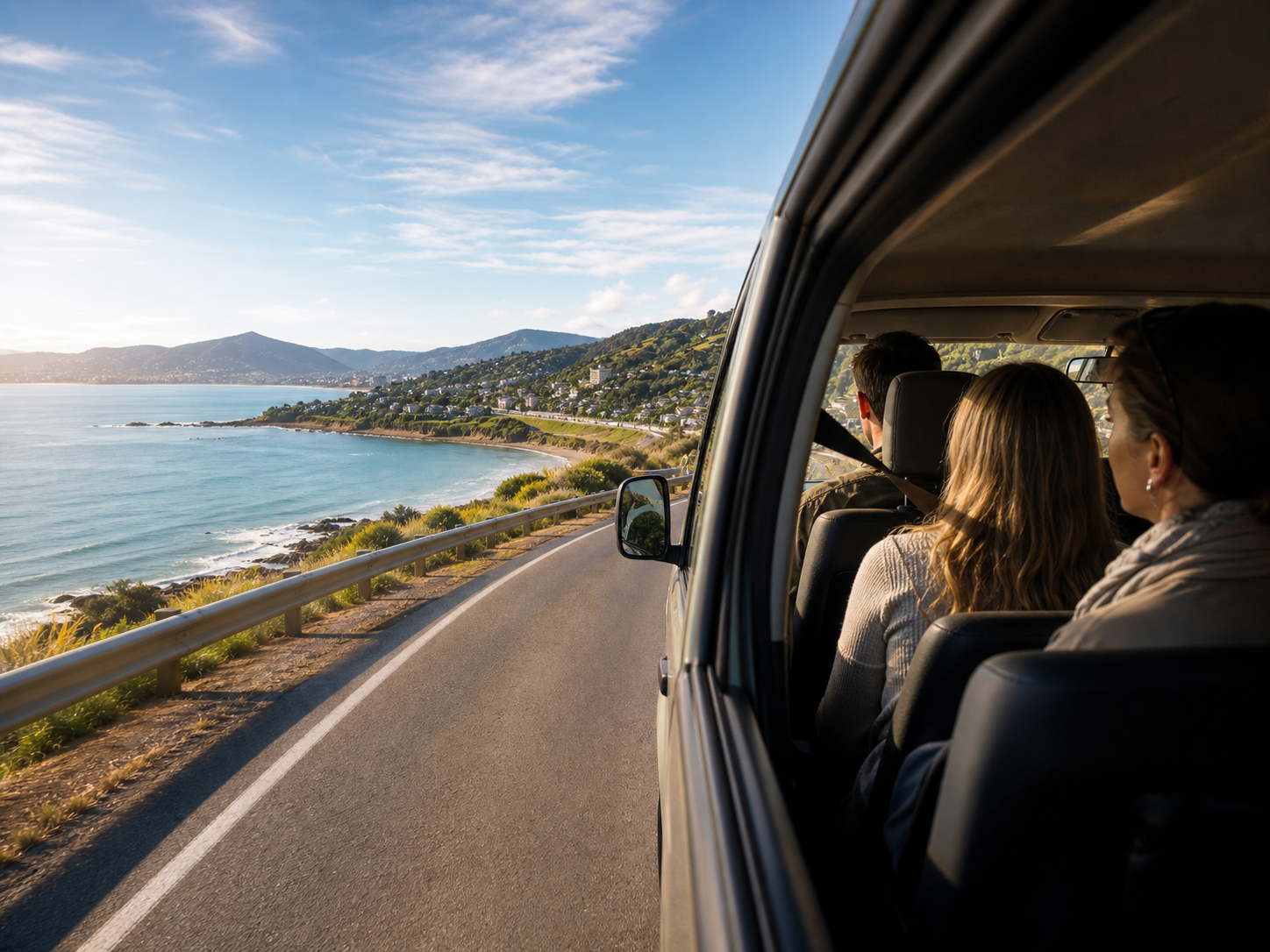 Coastal drive toward Petone